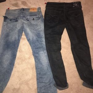 2 Pairs of True Religion Jeans